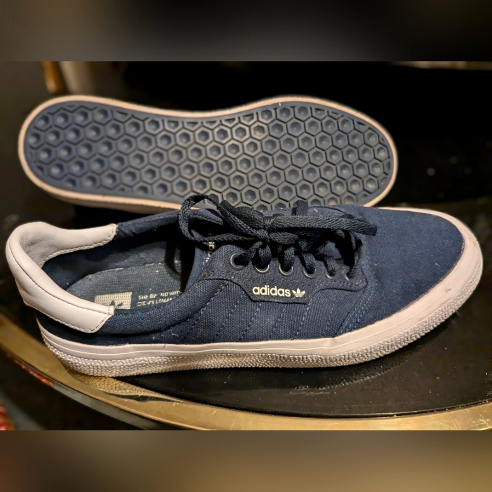 Adidas Original 3MC Vulc Low Canvas Sneakers • B22707 • size:8